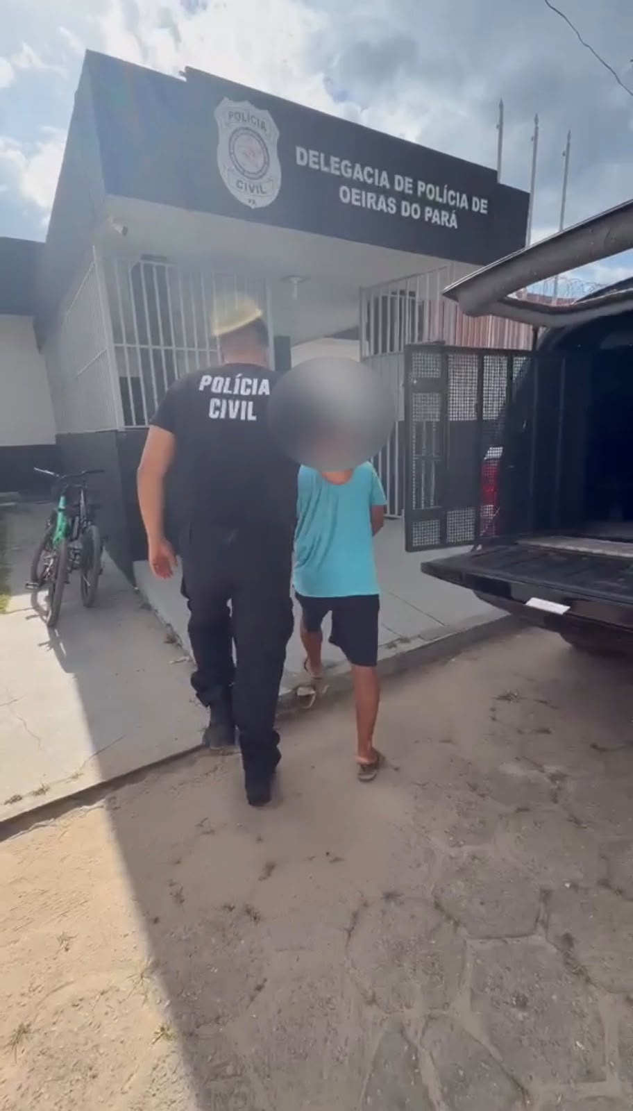 Condenado por estupro de vulnerável se apresenta à polícia para cumprir pena de 8 anos em Oeiras do Pará.
